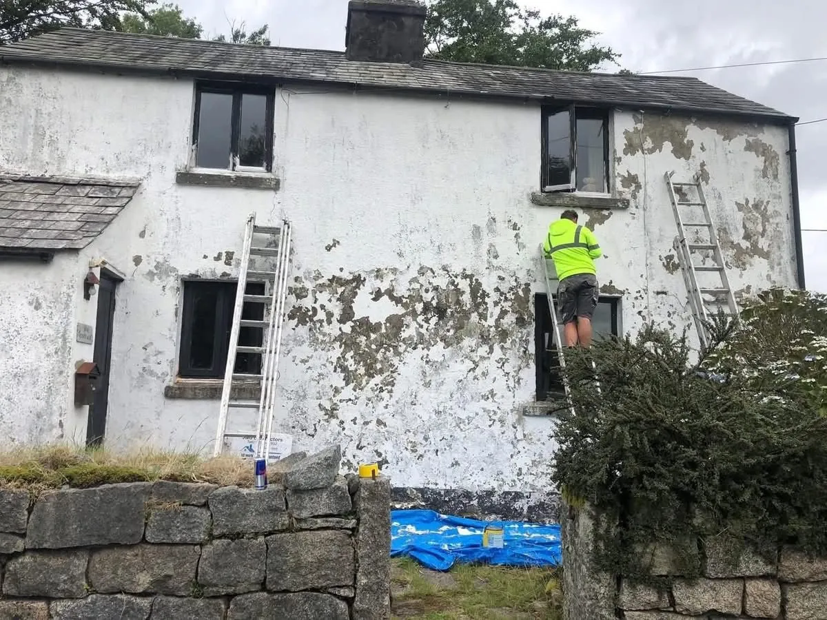 Render repairs and repaint – before