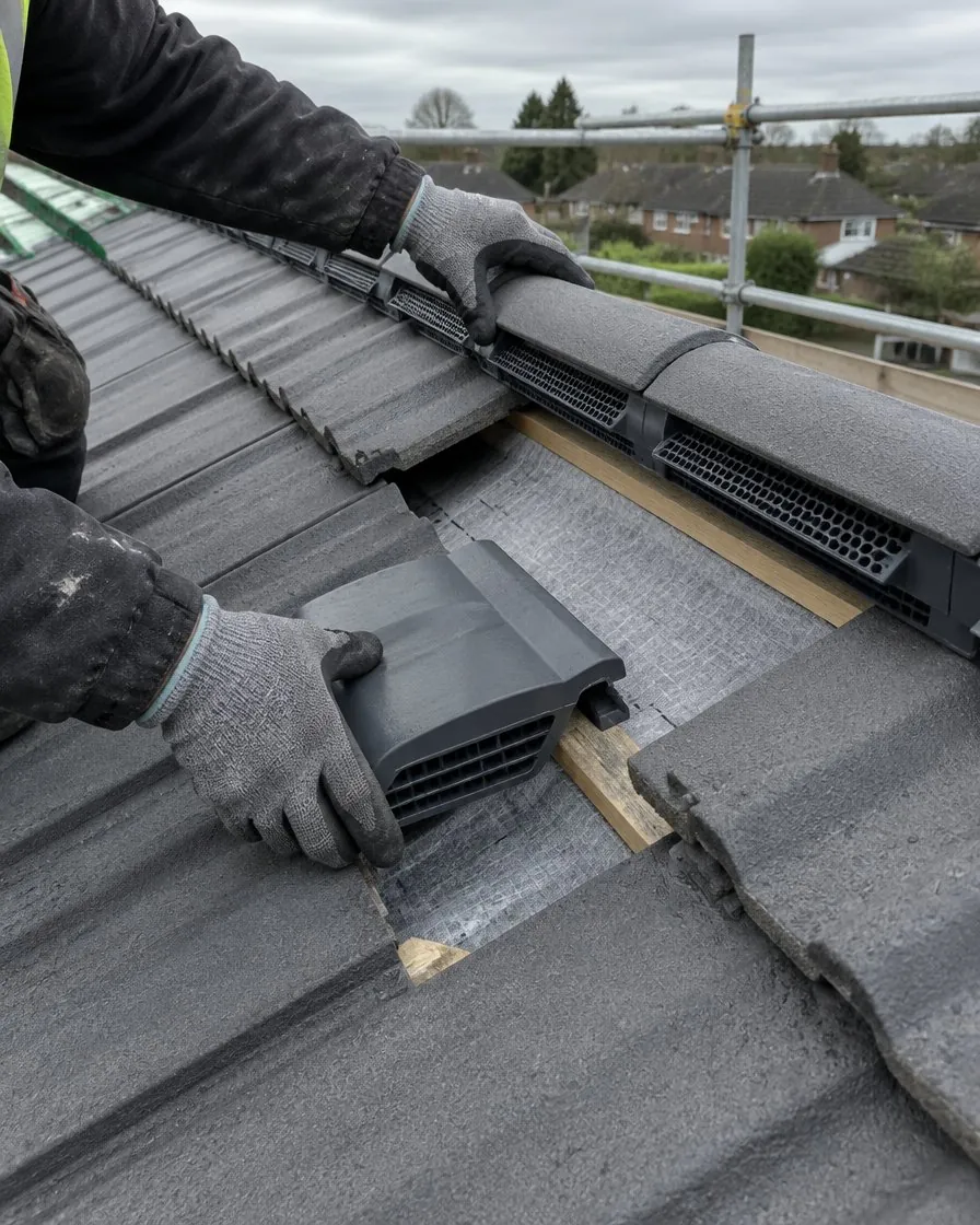 Roof ventilation in Plymouth